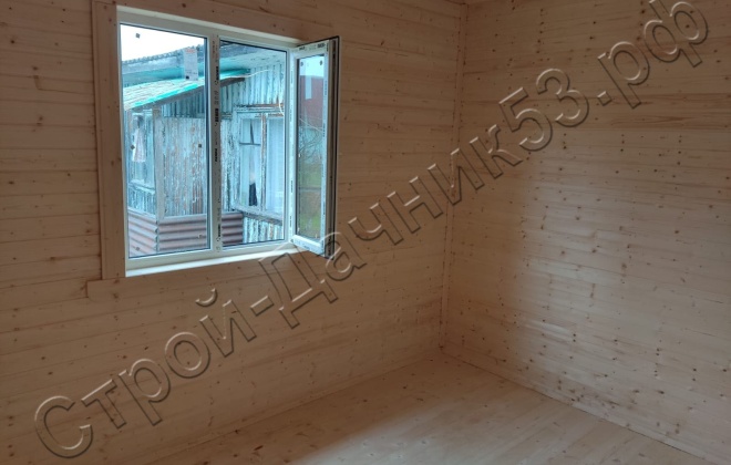 4 Каркасно-щитовой дом Д-25, 6х7м, 42М², Московская область, Можайский район, деревня Никольское (7)